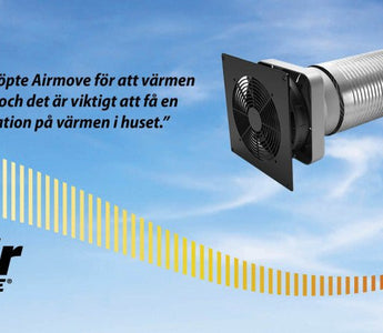 Bättre cirkulation i villan med Airmove - Airmove