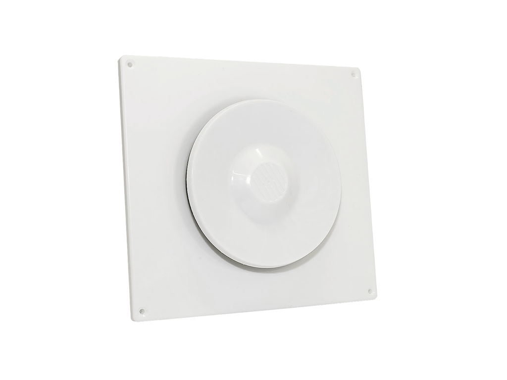 Airmove 3.5 - Självreglerande friskluftsventil med täckplatta. Airmove 3.5 representerar en banbrytande svensk innovation inom ventilationsteknik, specifikt framtagen för att hantera utmaningar i luftkvalitet för källare, förråd och garage. Med en temperaturkänslig och självreglerande termostat anpassar denna källarventil automatiskt luftflödet efter utomhustemperaturen.