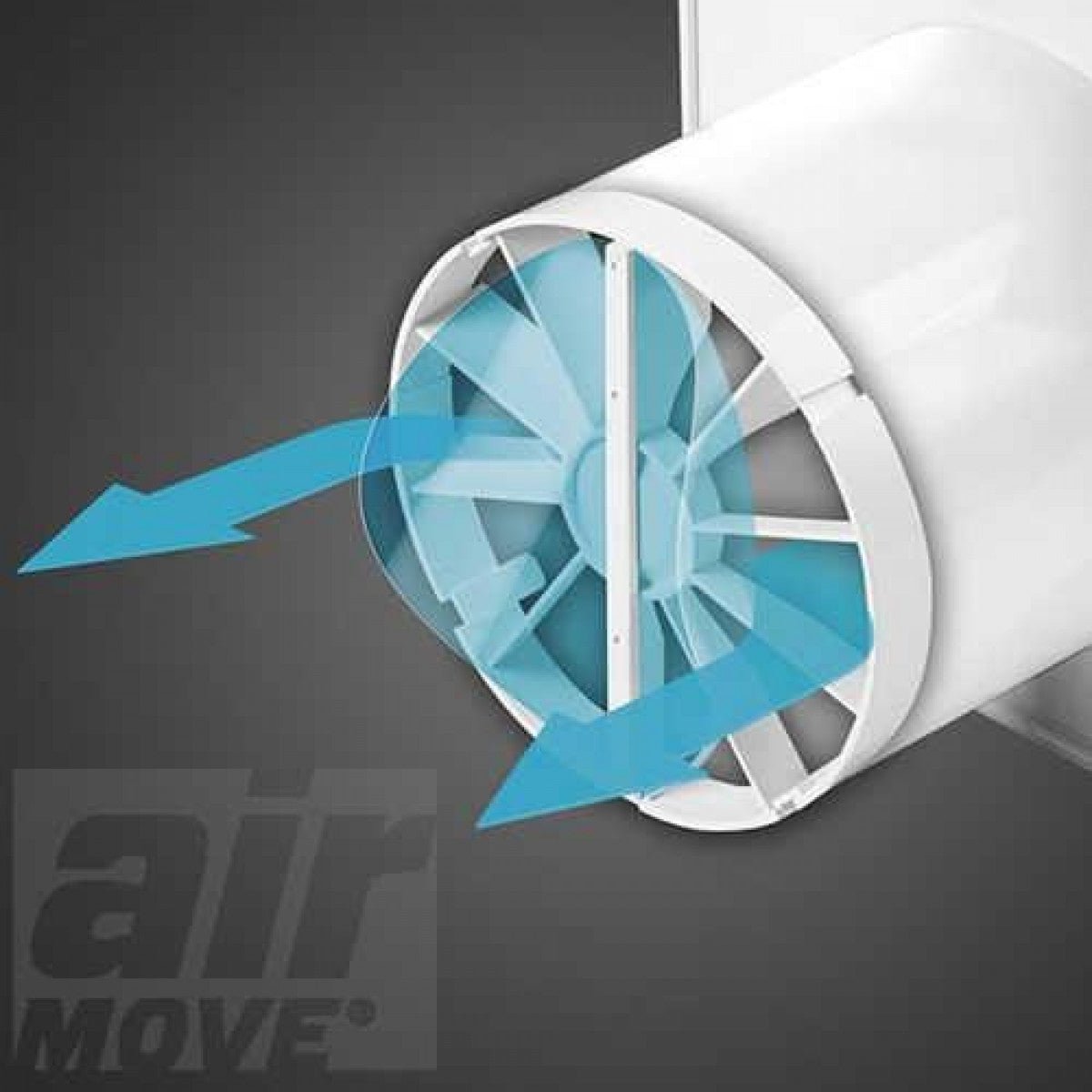 Airmove Flow 125mm Kallrasskydd - Effektivt skydd mot kallras - Airmove