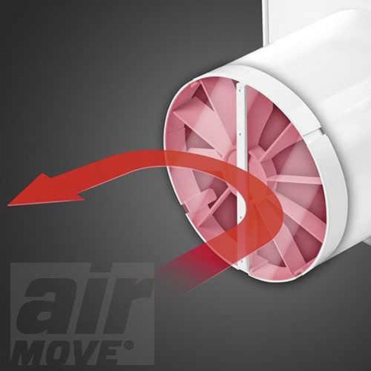 Airmove Flow 125mm Kallrasskydd - Effektivt skydd mot kallras - Airmove