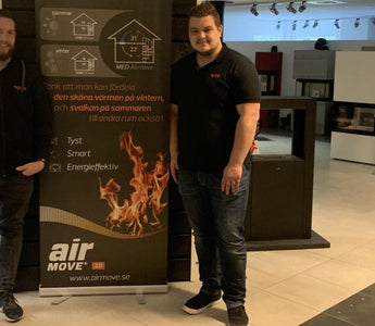 “Airmoves produkter kompletterar våra eldstäder” - Airmove