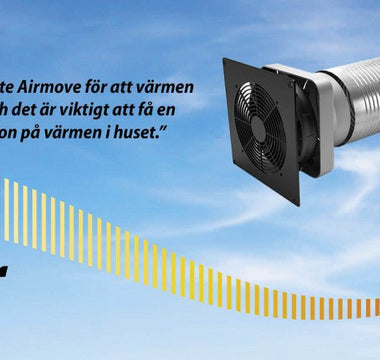 Bättre cirkulation i villan med Airmove - Airmove